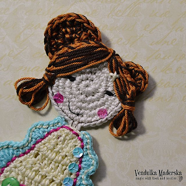 Sweet girl applique