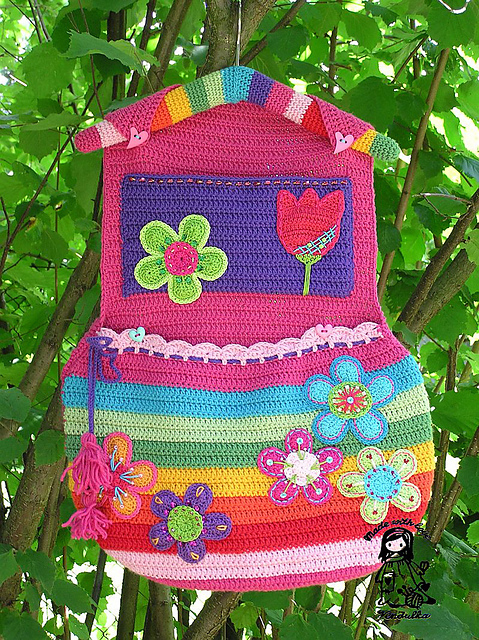 Rainbow pockets organizer
