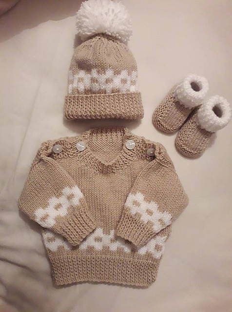 Baby Checked Set