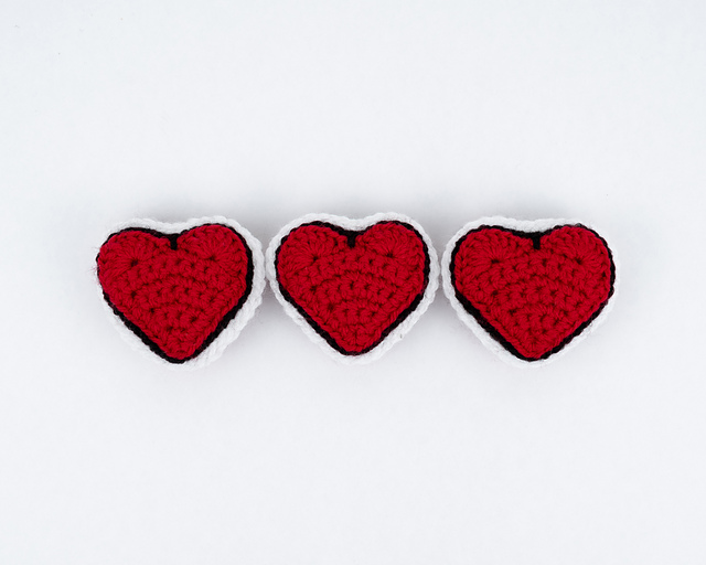 Ravelry: Zelda Heart Containers pattern by Vera Kroese