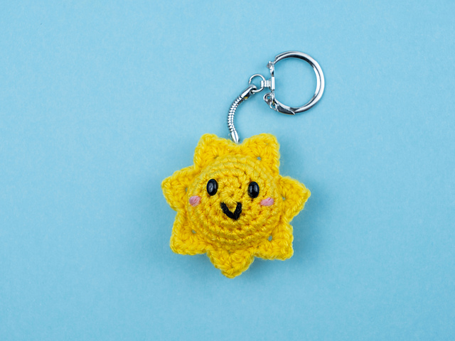 Sun Keychain