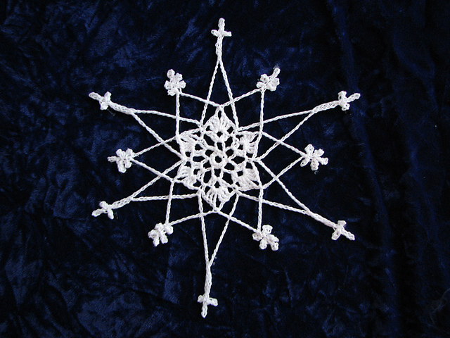 Verna's 12 Point Snowflake