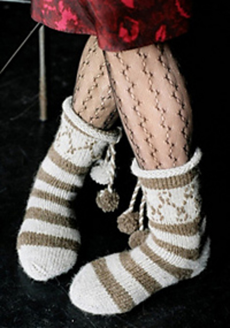 Regal Afghan Slippers