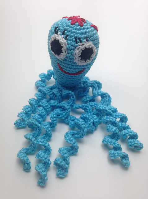 Kleine Tintenfischlein Oktopus