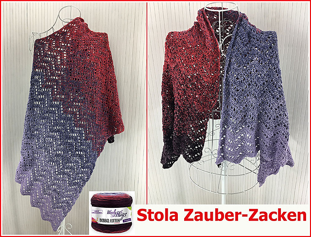 Stola „Zauber-Zacken“
