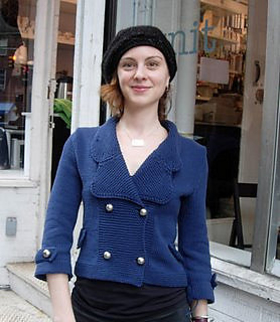 Veste caban manches 3/4  #443-T5-465