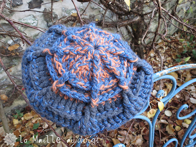 C comme Béret, béret au crochet