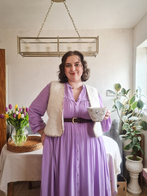 Ravelry: Irena Waistcoat pattern by Aleksandra Sołowianiuk