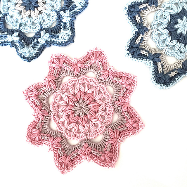 Midnight Blossom Mandala