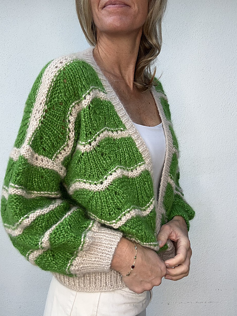 VesterbyCrea Wave Cardigan