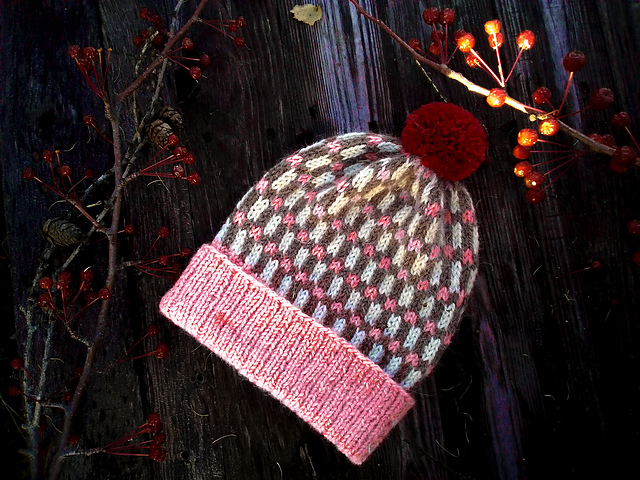 Cherry cake hat