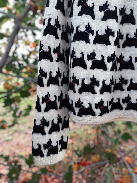 Scottie Dog Sweater