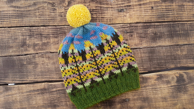 Autumn forest hat
