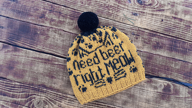 Need beer right MEOW hat