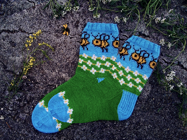 Cute Bee socks