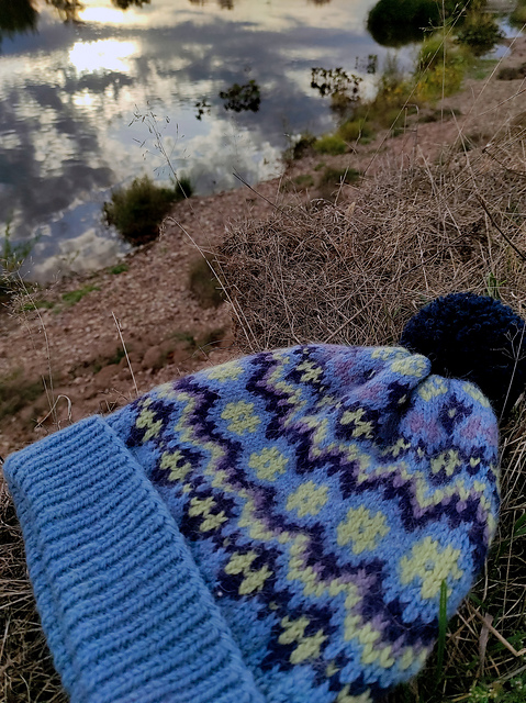 Blue Scandi hat