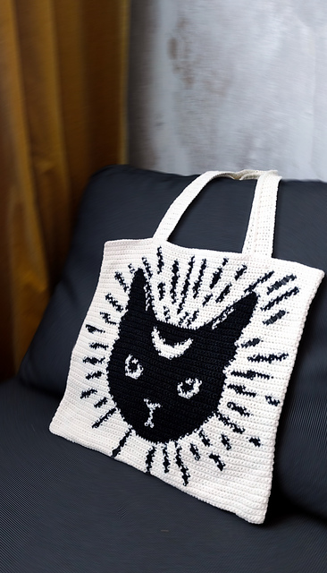 Magic Moon Cat Bag