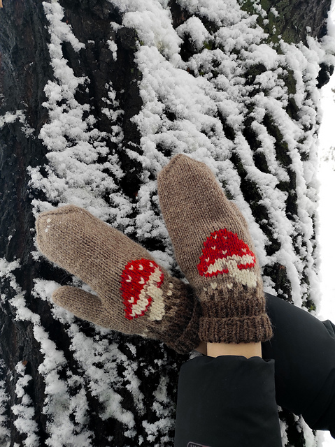 Mushroom Mittens