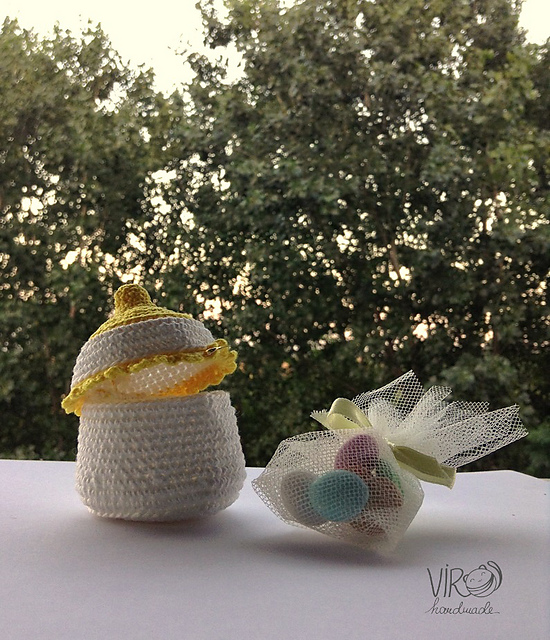 Baby Bottle Amigurumi/Box