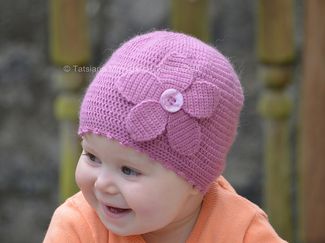 Cosmos Flower Hat