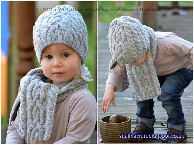 Cloudlet Hat and Scarf