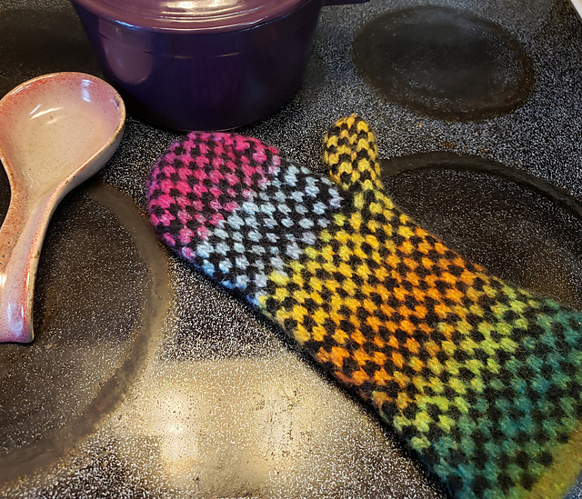 Gingham Full Mitt