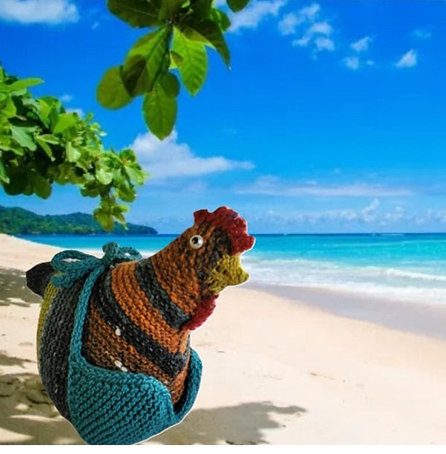 Gladys' Day at the Beach