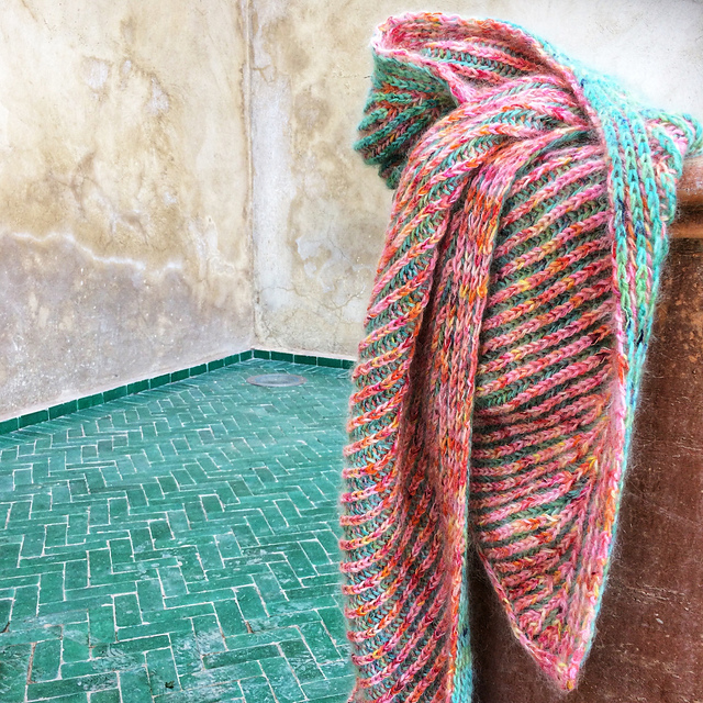 Secret Garden Shawl
