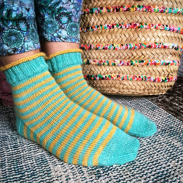 Summer Stripes Socks