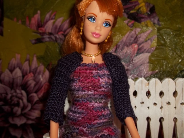 Warm Shoulder Shrug for Barbie