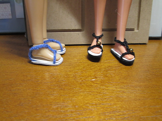 Strappy Barbie Sandals