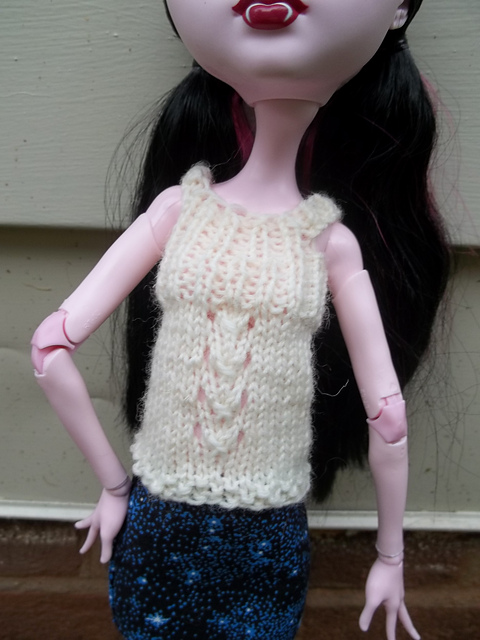 FTMH Lace-Panel Top