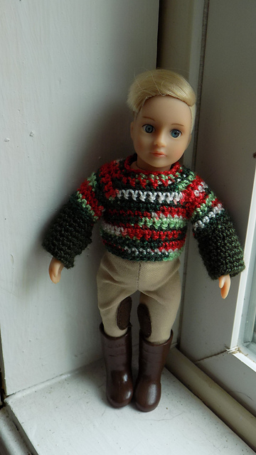Mini Lori Top-Down Sweater