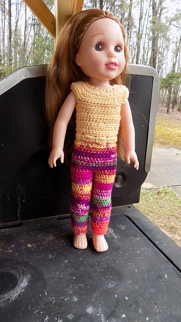 Slip-On Pants for 14" Doll