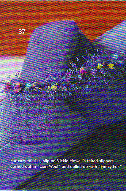 #37 Felted Slippers