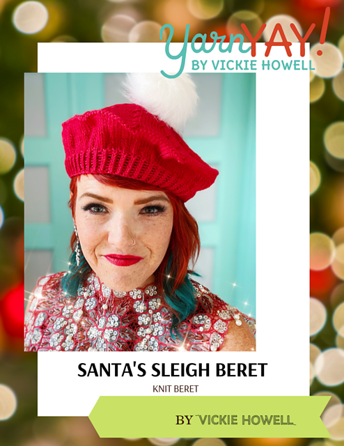 Santa's Sleigh Beret
