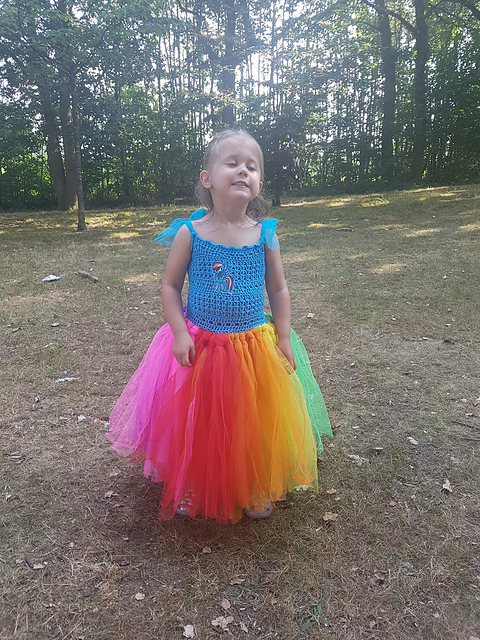 Rainbow Tutu Dress
