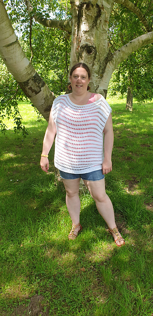 Tunisian Lace Top