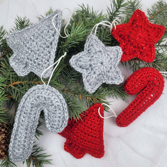 Sparkle Christmas Ornaments