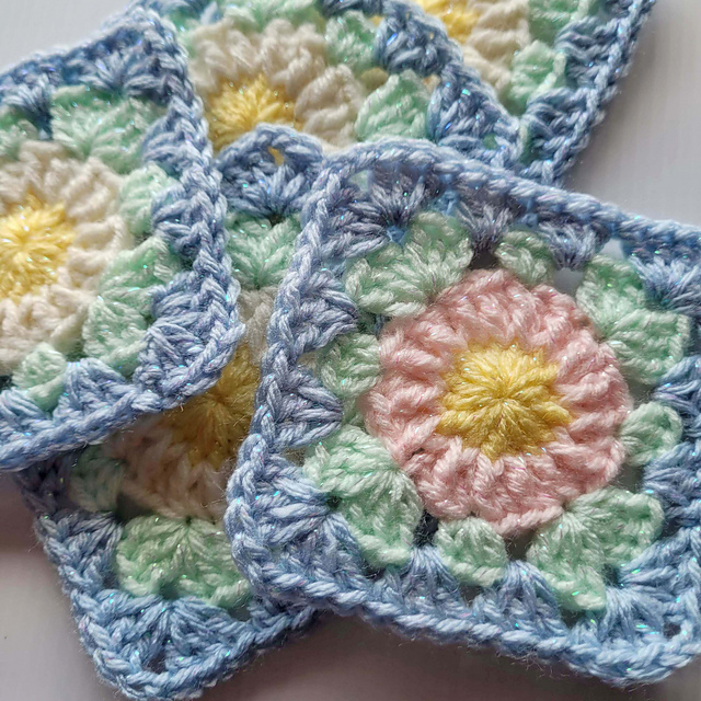 Spring Bloom Granny Square