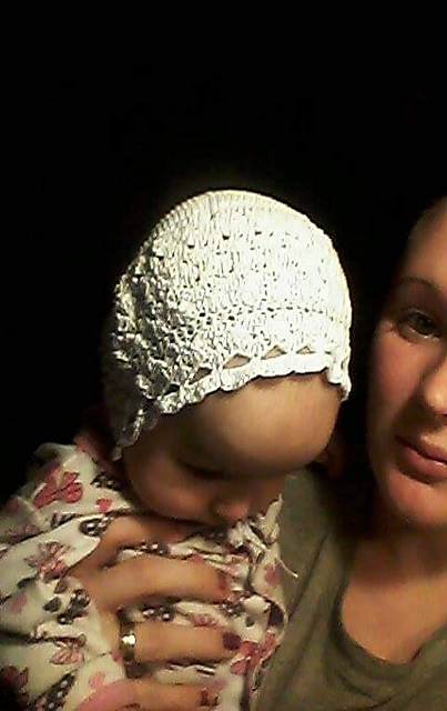 Leilas Lace Bonnet