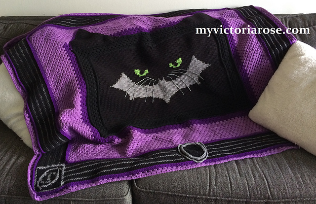 Crochet Catwoman Blanket