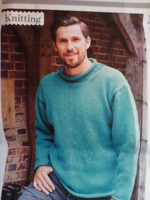 Mens plain sweater
