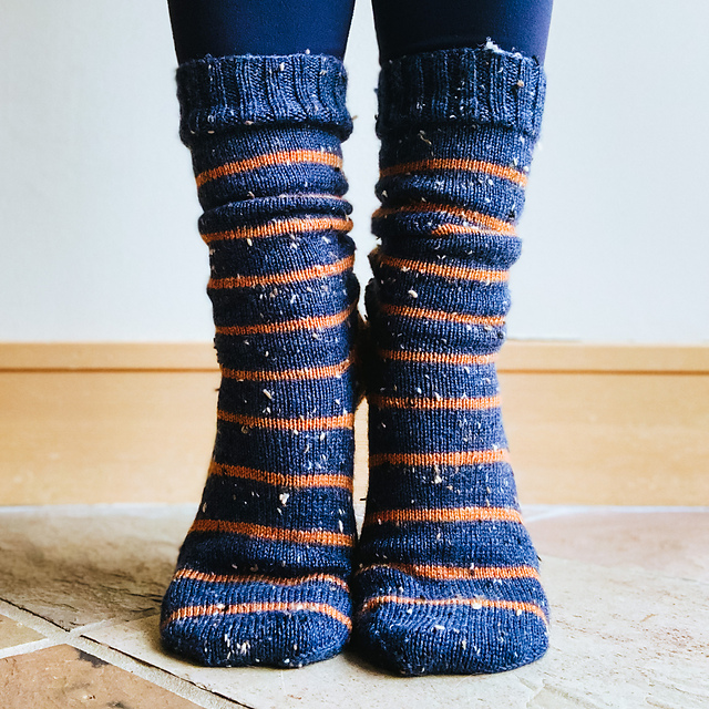 Knitter's Academia Socks