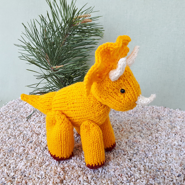 Image showcasing Ravelry: Victoriy's Triceratops
