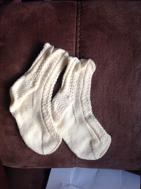 Socks for a Flower Girl