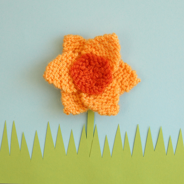 Marie Curie Daffodil brooch
