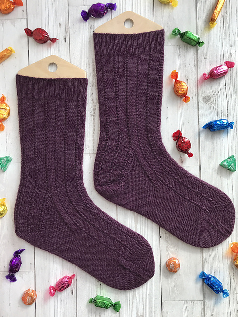 Hazel in Caramel Socks