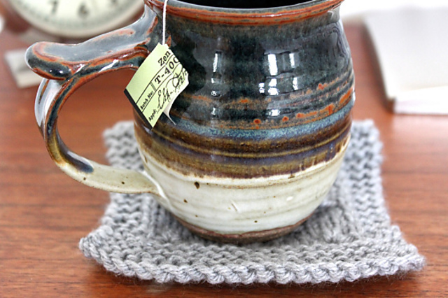 Knot Stitch Coaster