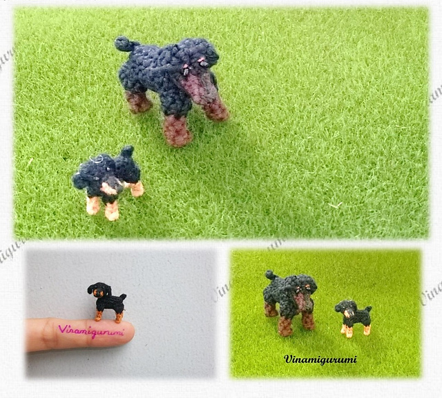 Tiny Dog amigurumi